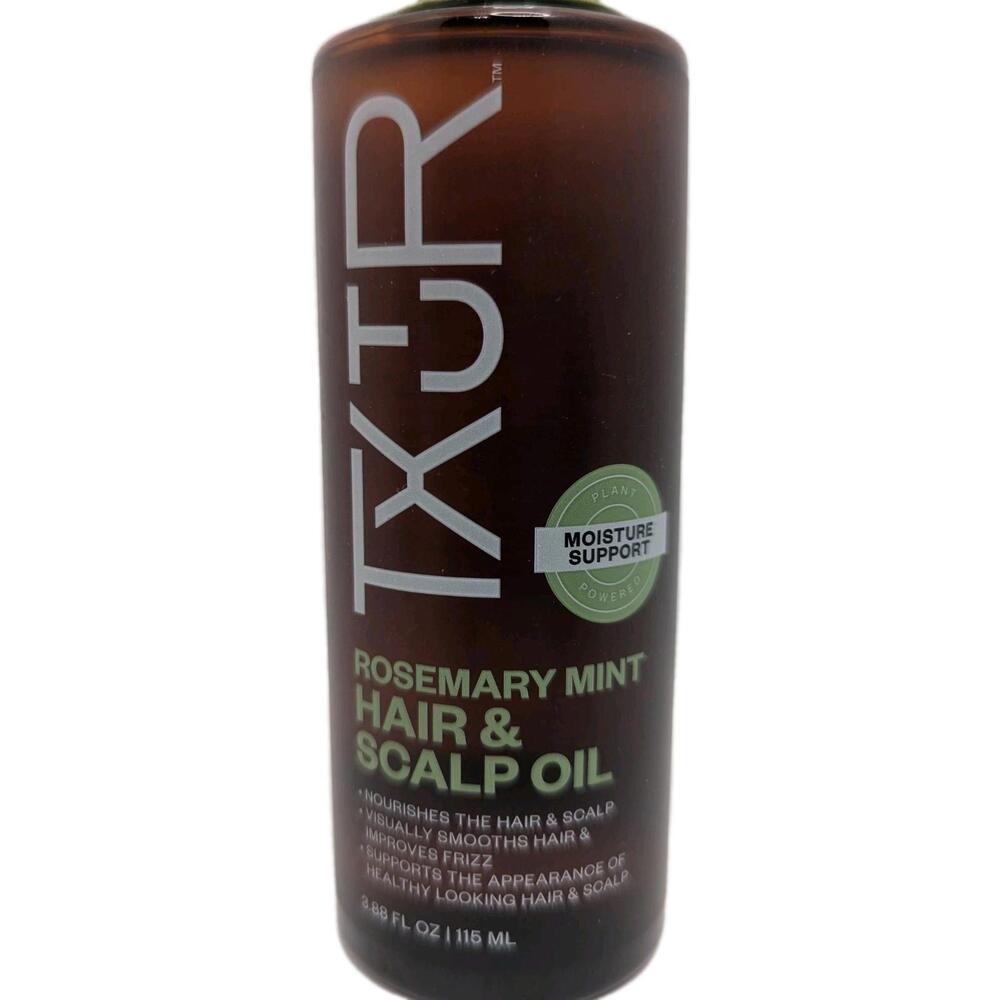 TXTUR NEW Rosemary Mint & Scalp Oil 3.88oz 2 Pack Hair Growth Care Bulk Discount - Picture 2 of 4